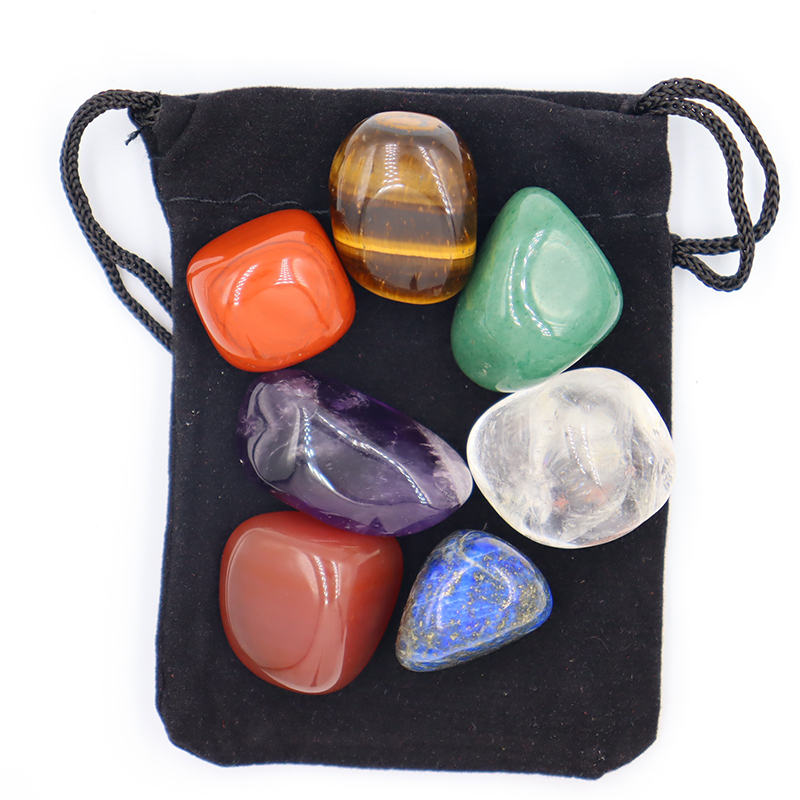 Bonsai Rock Garden - 7pc/set Natural crystal Yoga Polished Energy