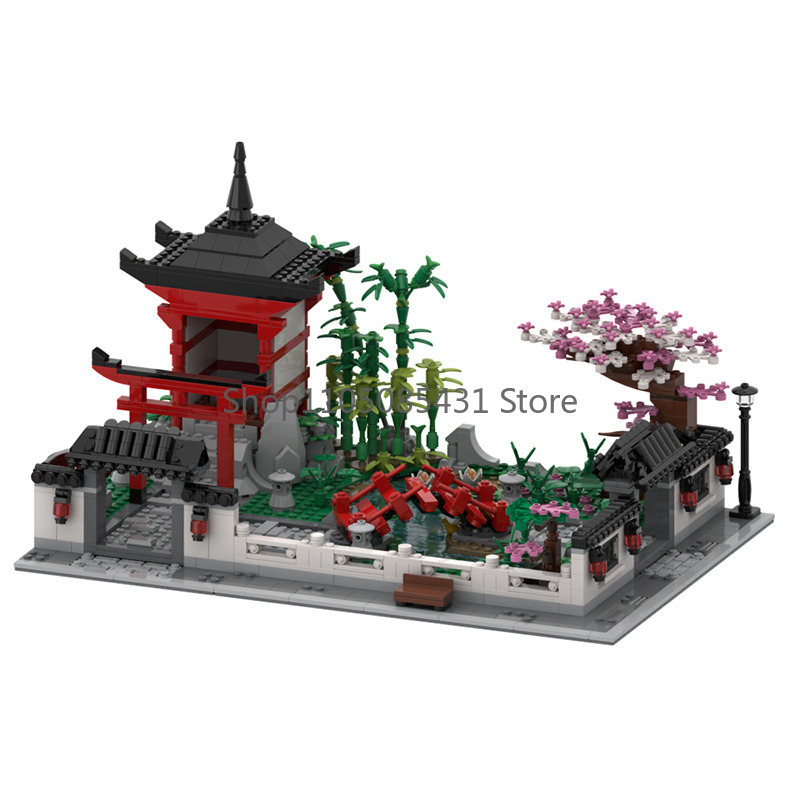 Bonsai Zen Garden Lego - MOC-63232 Japanese Garden Bonsai & Pagoda
