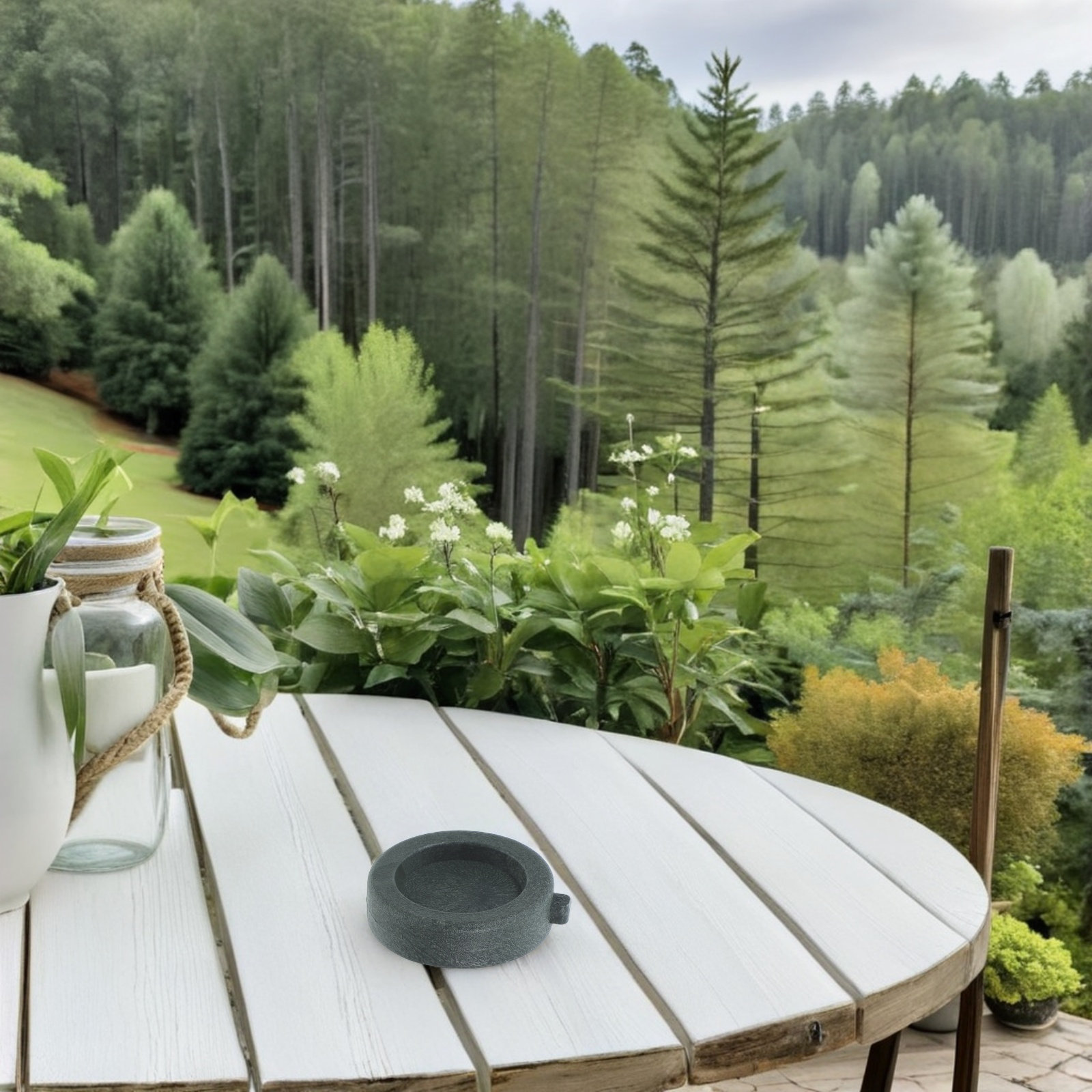 Us Bonsai Garden - 4Pcs Outdoor Water Wheel Feng Shui