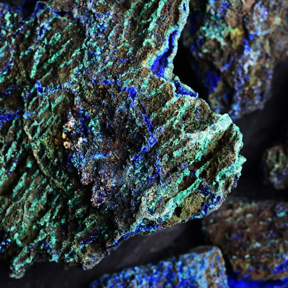 Natural Azurite Stone Ore and  - огляд і ціна Bonsai Rock Garden