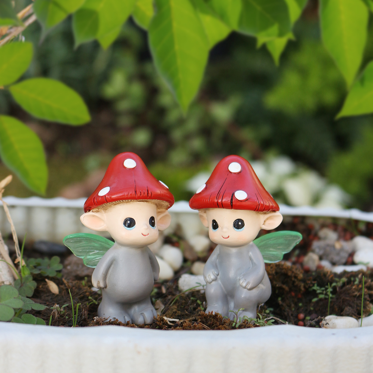 2-PCS Fluorescent Wings Mushro - огляд і ціна Us Bonsai Garden
