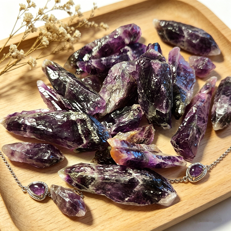 Natural Amethyst Stone for Jew - огляд і ціна Bonsai Rock Garden