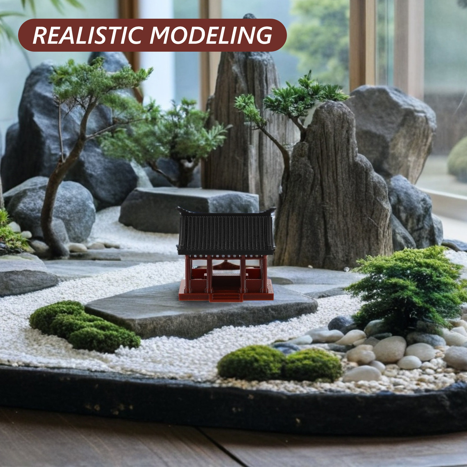 Chinese Style Mini Pavilion Sc - огляд і ціна Bonsai Garden Chinese Garden