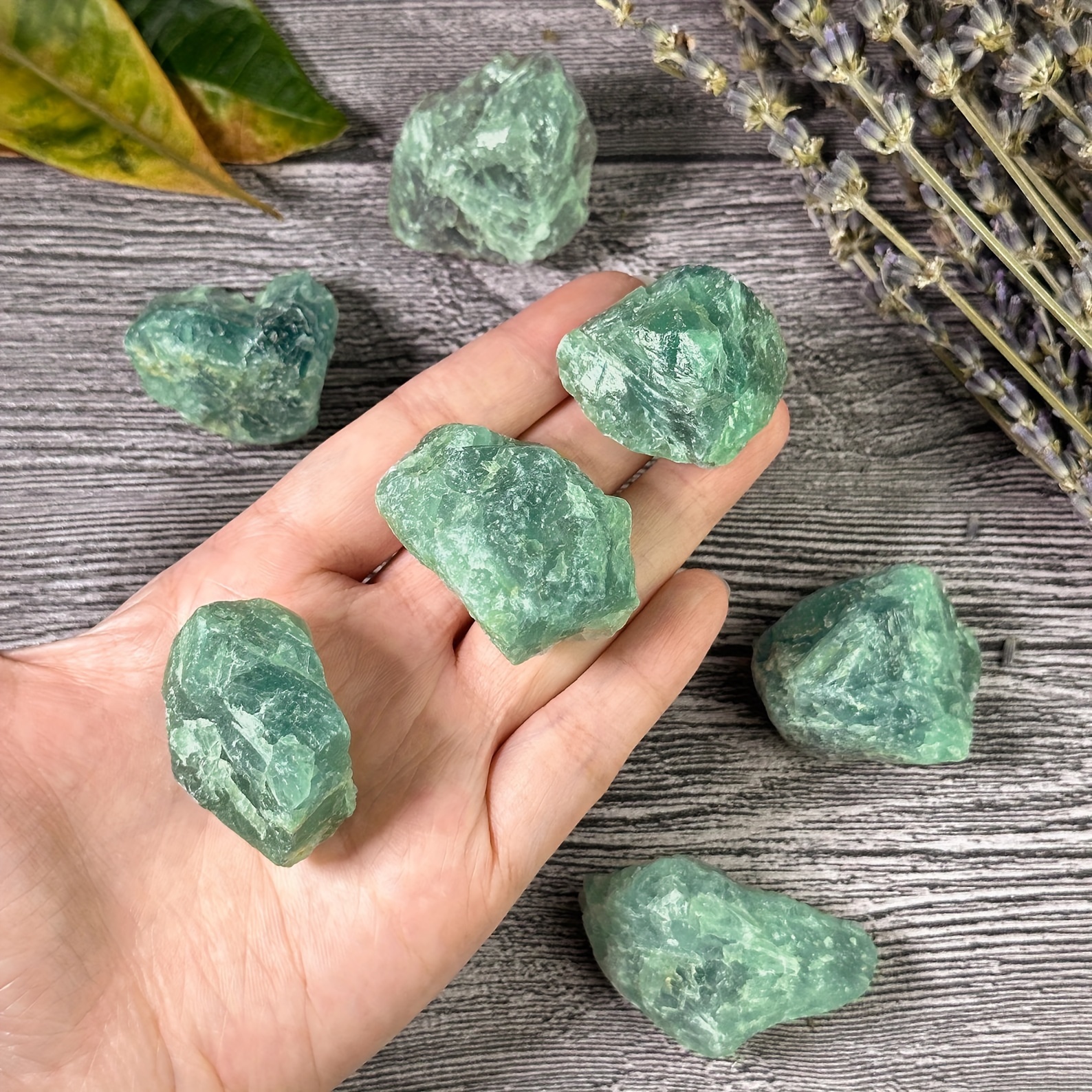 Raw Green Fluorite Stone, Natu - огляд і ціна Bonsai Rock Garden