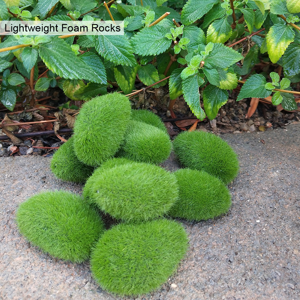 30pcs Green Artificial Moss Ro - огляд і ціна Bonsai Rock Garden
