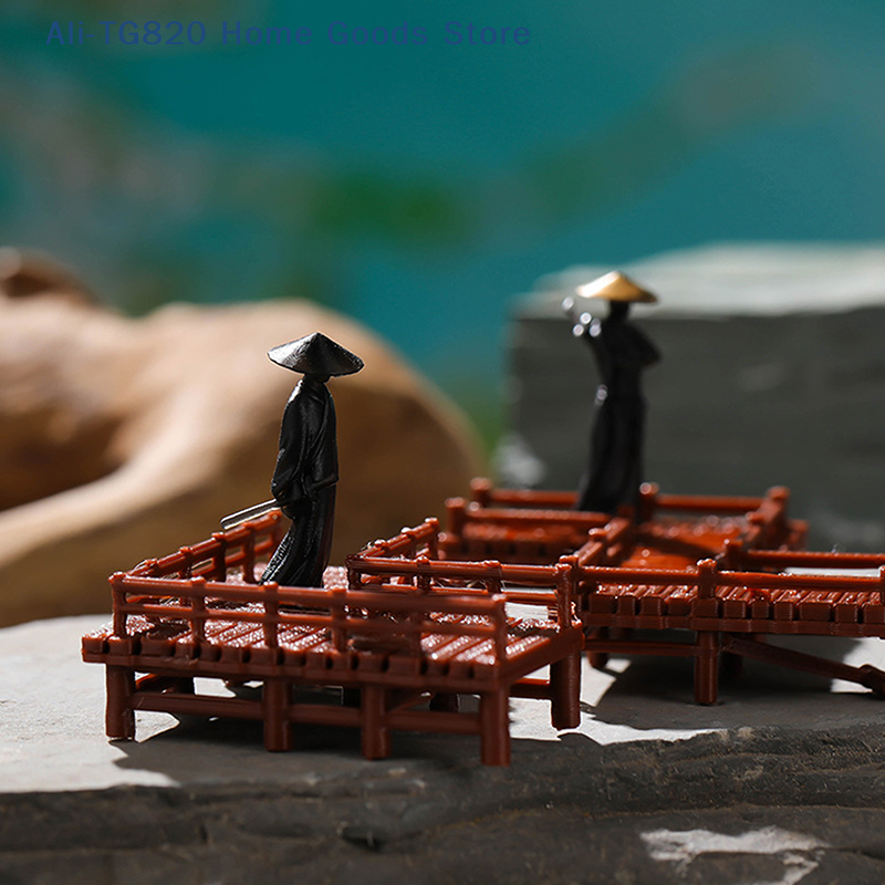 [TG820]Chinese Bridge Statue A - огляд і ціна Bonsai Garden Chinese Garden