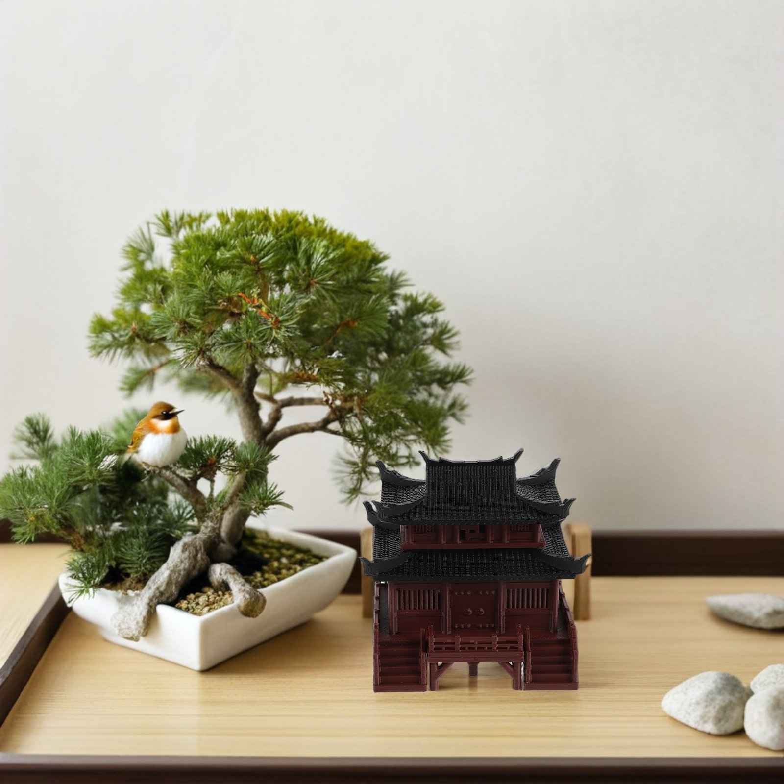 Light-Up Miniature Chinese Anc - огляд і ціна Up Bonsai Garden