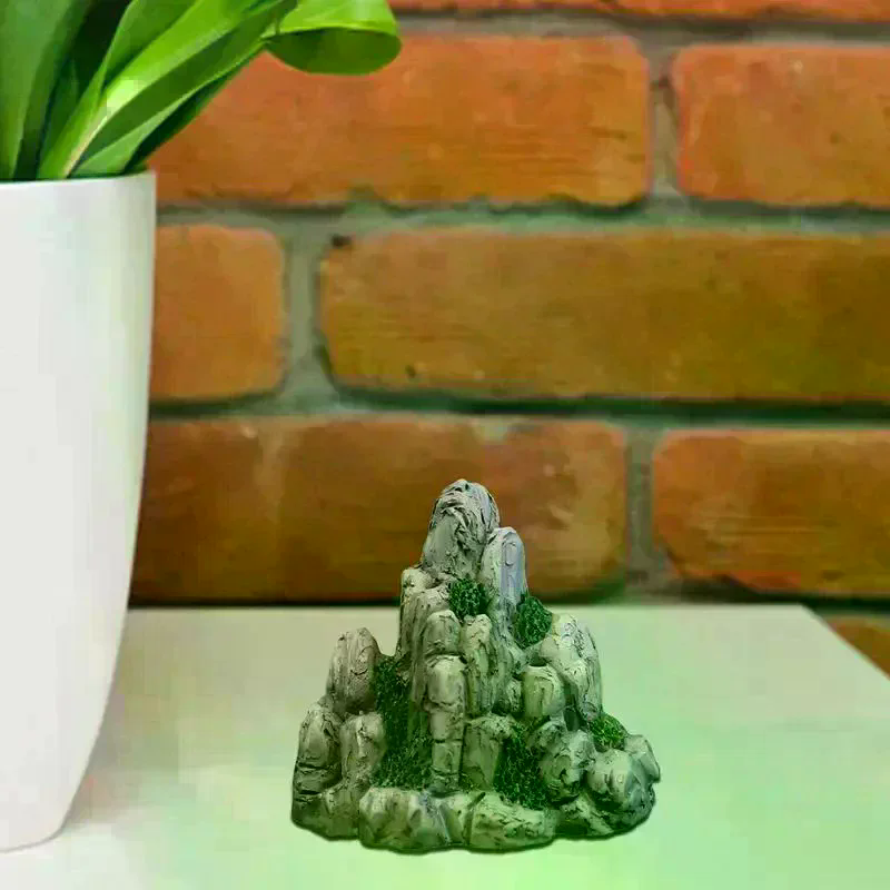 Mini Mountain Miniature Fake S - огляд і ціна Bonsai Rock Garden