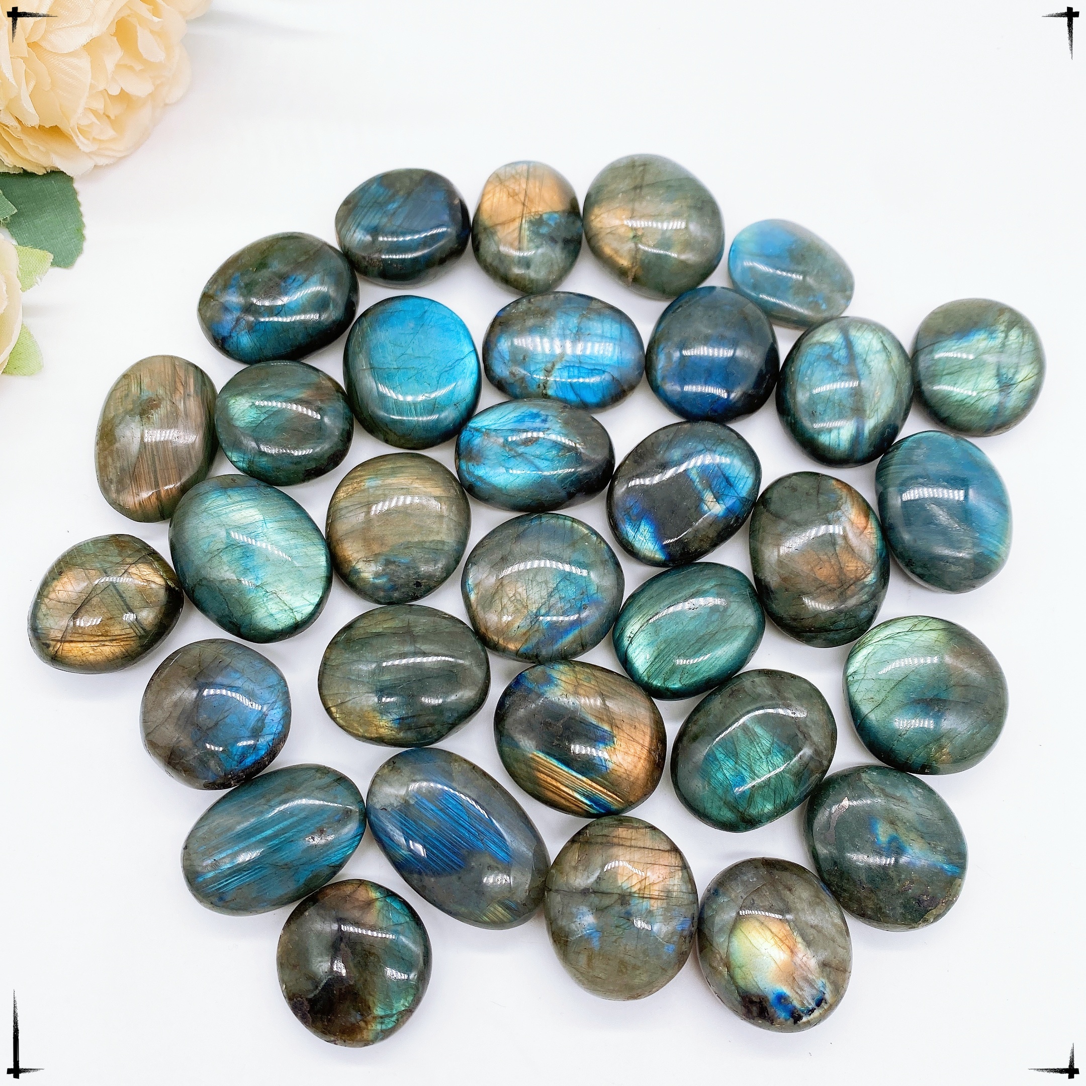 30*25MM Natural Blue Labradori - огляд і ціна Bonsai Rock Garden