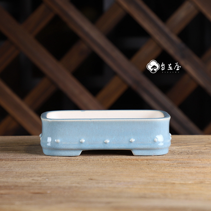 Ceramic Glazed Rectangle Bonsa - огляд і ціна Bonsai Garden Chinese Garden