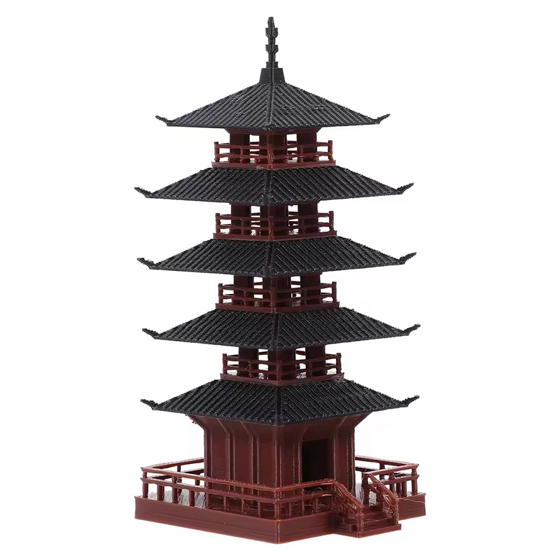 🛒1Pc Mini Pagoda Statue Chines - огляд і ціна Bonsai Garden Chinese Garden