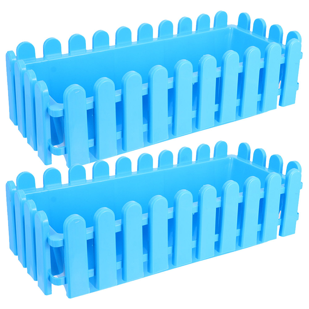 2Pcs Flowerpot Fence Rectangul - огляд і ціна Us Bonsai Garden