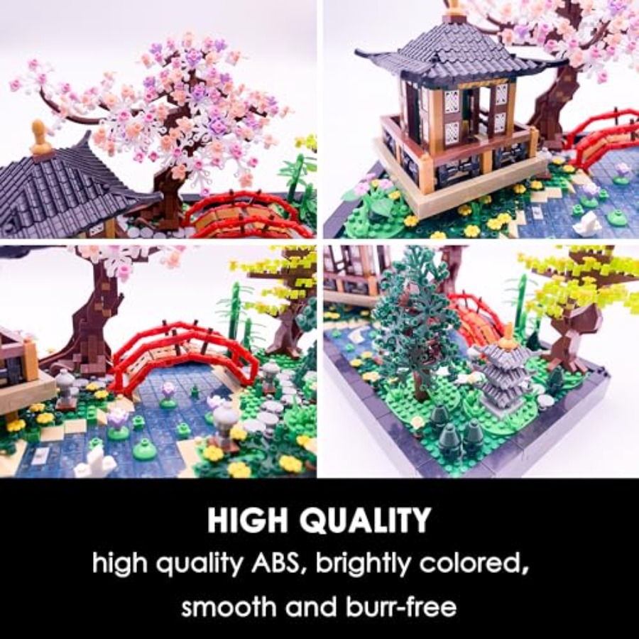 Micro Building Blocks Sets Chi - огляд і ціна Bonsai Zen Garden Lego