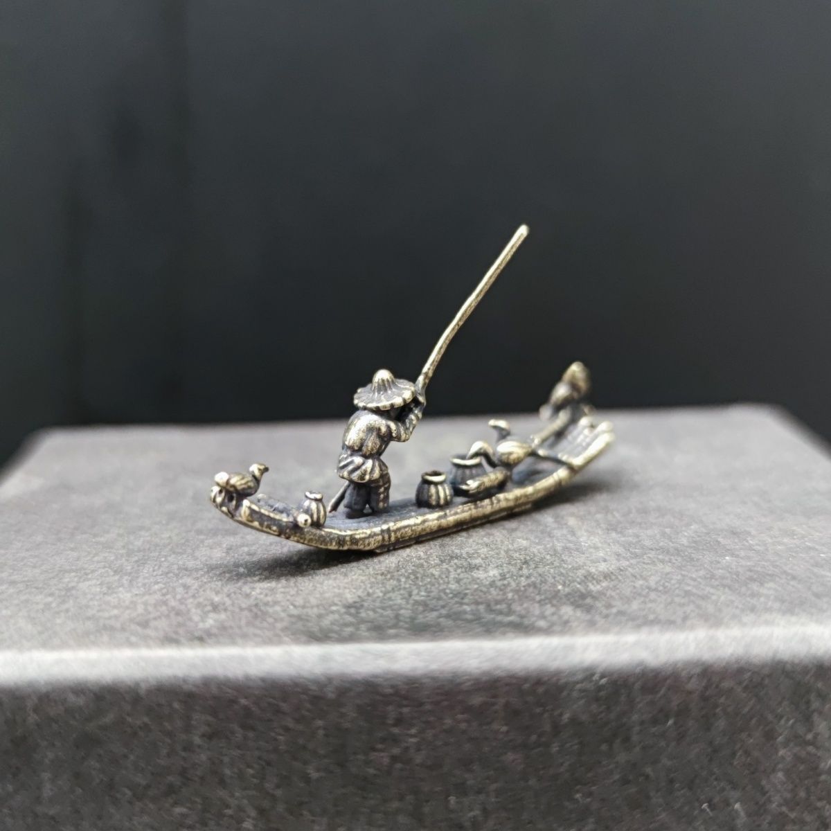 Ancient Style Raft Pure Brass  - огляд і ціна Bonsai Rock Garden