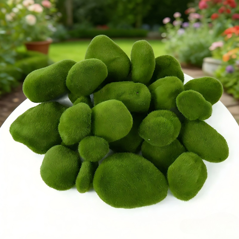 10pcs Artificial Moss Stones F - огляд і ціна Bonsai Rock Garden