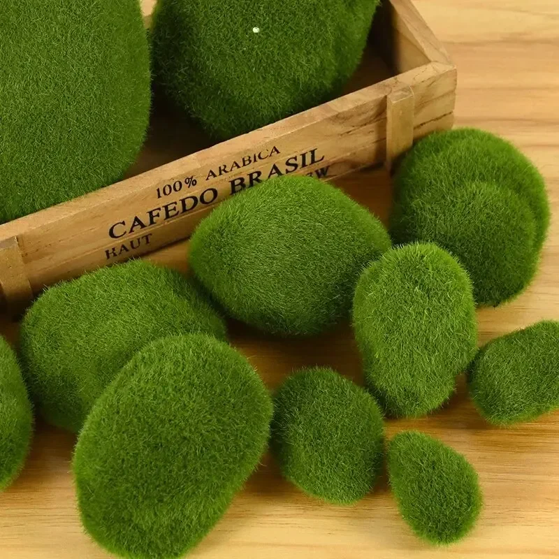 10pcs Artificial Moss Stones F - огляд і ціна Bonsai Rock Garden